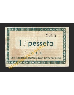 TORREDEMBARRA (Tarragona) 1 pesseta 20 de maig del 1937 2
