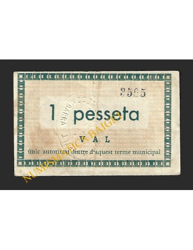 TORREDEMBARRA (Tarragona) 1 pesseta 20 de maig del 1937