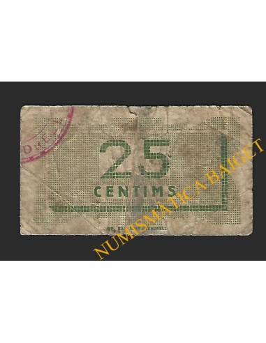 VENDRELL, EL (Tarragona) 25 cèntims. maig del 1937