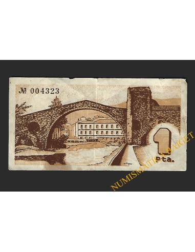 CAMPRODON, (Barcelona),1 pesseta, 1937