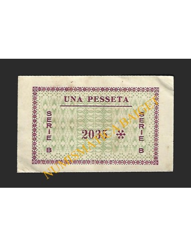 CONSTANTI (TARRAGONA), 1 pesseta, 20 d'abril del 1937