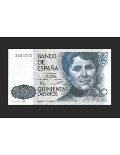 JUAN CARLOS I 500 PESETAS 1979 SIN SERIE