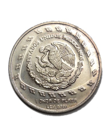 MEXICO, 1998. 5 NUEVOS PESOS. QUETZALCOALTL