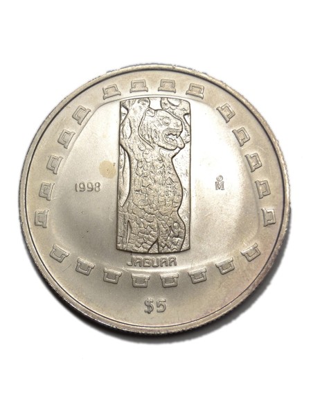 5 Nuevos pesos México 1998