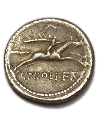 CALPURNIA. denario 64 a J.C.