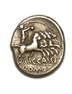 CASSIA. denario 126 a J.C. 2