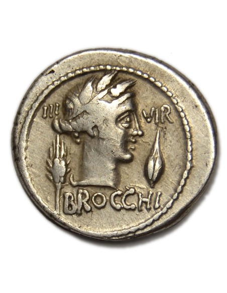 FURIA. denario 63 a J.C.