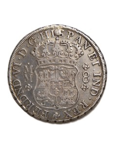 FERNANDO VI - 8 Reales 1758 México 2
