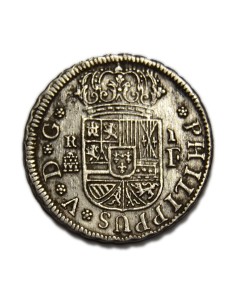 FELIPE V - 1 Real 1729 - Segovia F