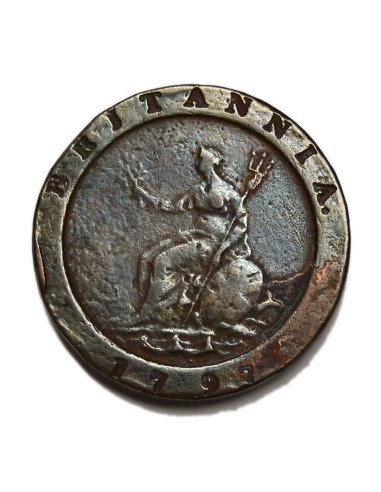 GRAN BRETAÑA - 2 PENCE 1797