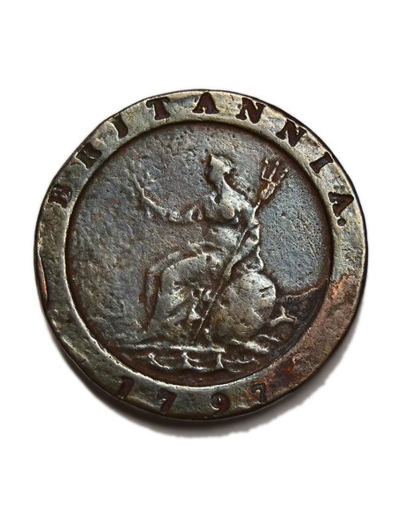 GRAN BRETAÑA - 2 PENCE 1797