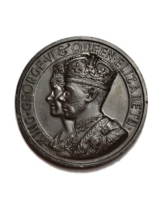 Medalla coronación George VI
