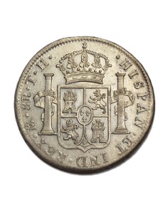 CARLOS IV 1806 - 8 REALES MEXICO TH 2