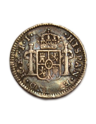 FERNANDO VII 1817, 1/2 Real. México