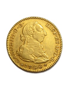 CARLOS III - 2 ESCUDOS 1788 MADRID