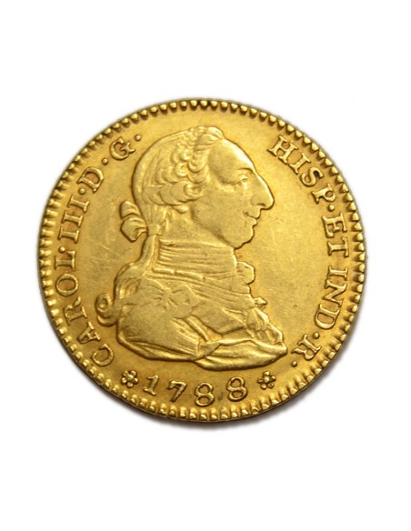 CARLOS III - 2 ESCUDOS 1788 MADRID