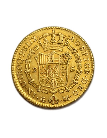 CARLOS III - 2 ESCUDOS 1788 MADRID
