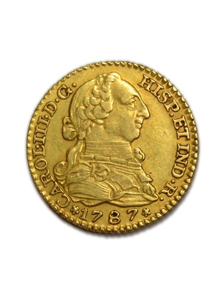CARLOS III - 1 ESCUDO 1787 MADRID