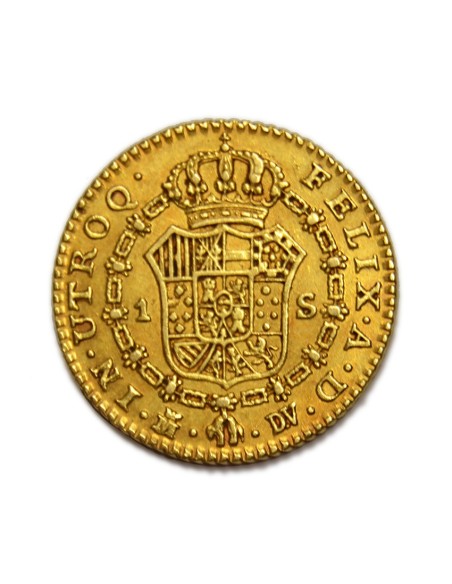 CARLOS III - 1 ESCUDO 1787 MADRID
