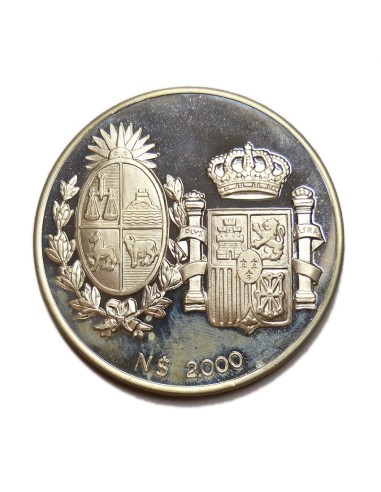 URUGUAY - 2000 NUEVOS PESOS 1983