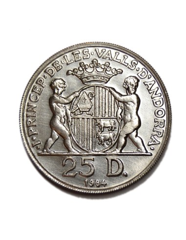 ANDORRA - 25 DINERS 1984