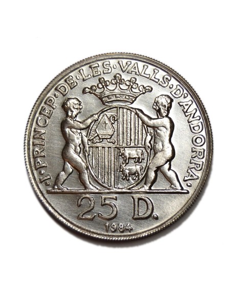 ANDORRA - 25 DINERS 1984