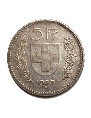 SUIZA - 5 FRANCS 1923 B