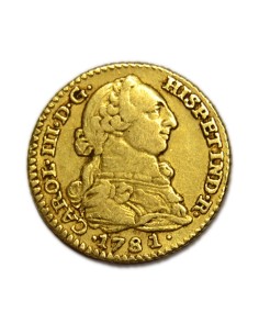 CARLOS III  - 1 ESCUDO 1781/0  MADRID
