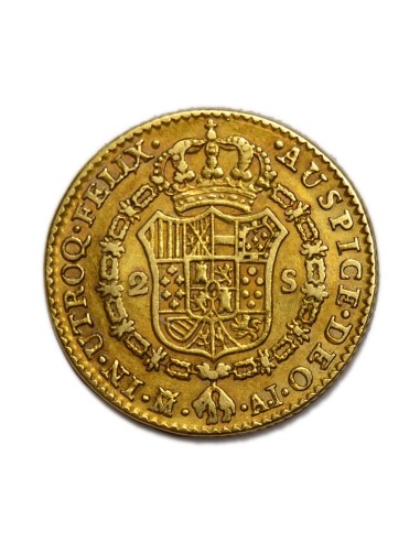 CARLOS IV - 2 ESCUDOS 1807 MADRID
