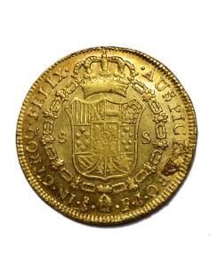 FERNANDO VII - 8 Escudos  1813/1 Santiago F.J. 2