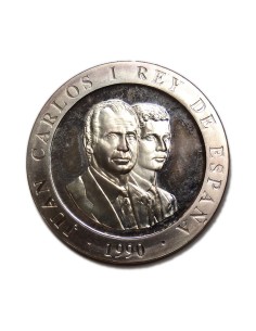 JUAN CARLOS I - 2000 PESETAS 1990 2