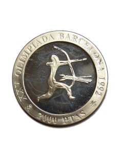 JUAN CARLOS I - 2000 PESETAS 1990