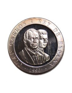 JUAN CARLOS I - 2000 PESETAS 1990 2