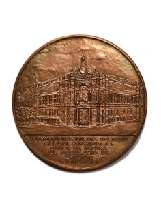 MADRID 1924 - 50º ANIVERSARIO DE LA CONCESION AL BANCO DE ESPAÑA DE EMISION FIGUCIARIA 2