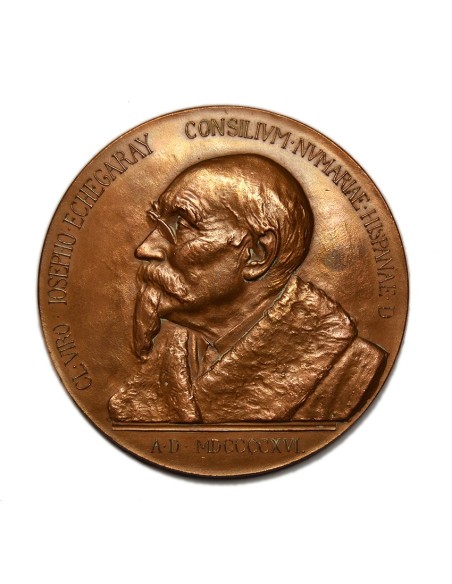 MADRID 1916 - HOMENAJE AL PREMIO NOBEL JOSE ECHEGARAY