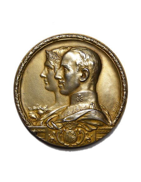 BARCELONA 1929 - EXPOSICION INTERNACIONAL - PLATA DORADA