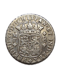 FERNANDO VI - 8 Reales 1751 México MF 2