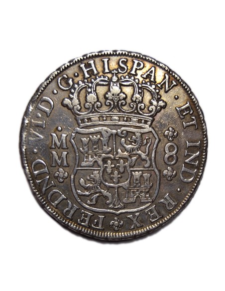 FERNANDO VI - 8 Reales 1755 México MM