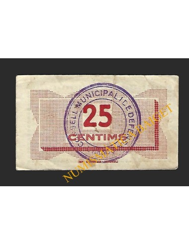 L'Arboç (Tarragona) - 25 cèntims 1937