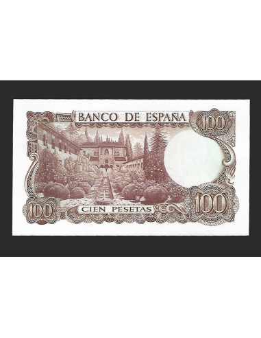 ESTADO ESPAÑOL 100 PESETAS 1970 SIN SERIE