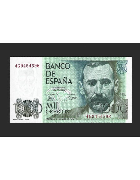 JUAN CARLOS I 1979 - 1000 Pesetas Serie 4G