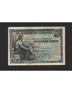 ALFONSO XIII - 25 PESETAS 1906