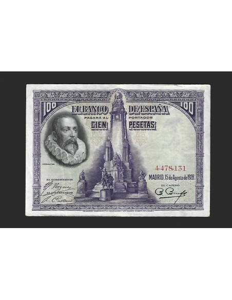 ALFONSO XIII 100 PESETAS 1928
