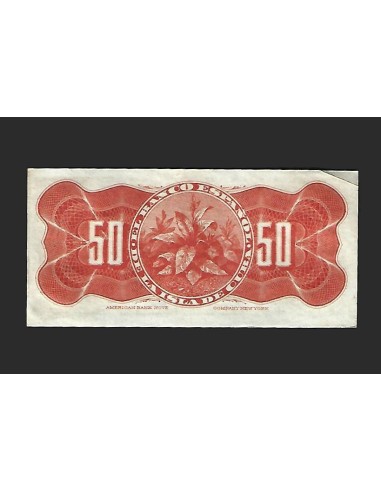 ALFONSO XIII - CUBA 50 CENTAVOS 1896