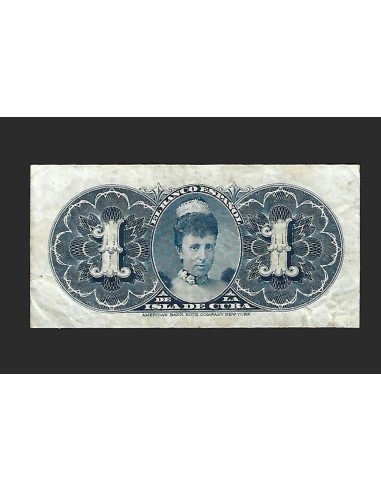 ALFONSO XIII - CUBA 1 PESO 1896