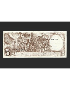 II REPUBLICA (GENERALITAT) 5 PESETAS 1936 2