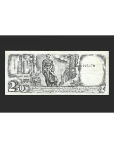 II REPUBLICA (GENERALITAT) 2,50 PESETAS N - NEGRO 2