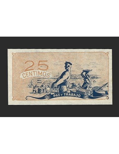 II REPÚBLICA ASTURIAS Y LEÓN 25 CENTIMOS 1936