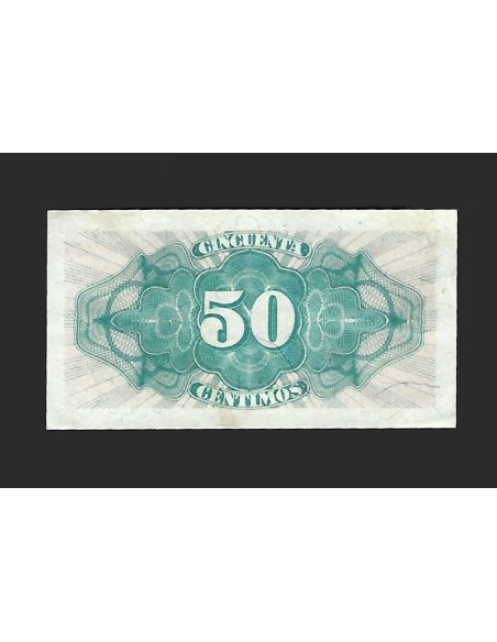 II REPÚBLICA HACIENDA 50 CENTIMOS 1937