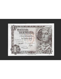 ESTADO ESPAÑOL - 1 PESETA 1948 SERIE G